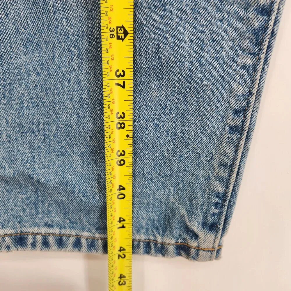J.Crew 33X32 Rigid Light‎ Wash Classic Straight Jeans NWT